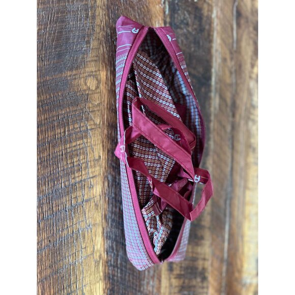 Vintage Etienne Aigner Plum Umbrella W/ Convertible Cover Bag - Picture 8 of 15